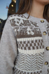 Rocky Patterned Cardigan