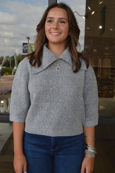 Sloane Collared Sweater