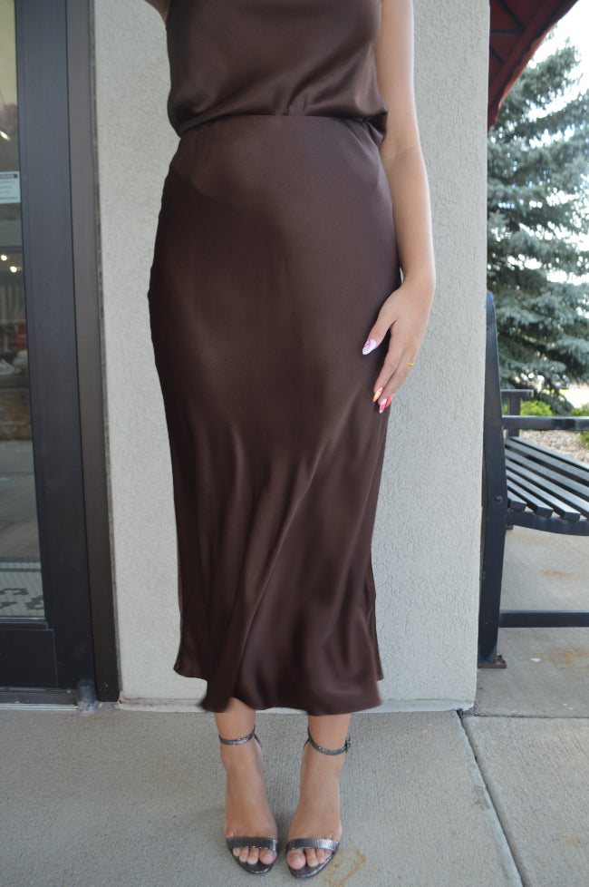 rails brown satin dress Rails - Women's Gabriella Dress