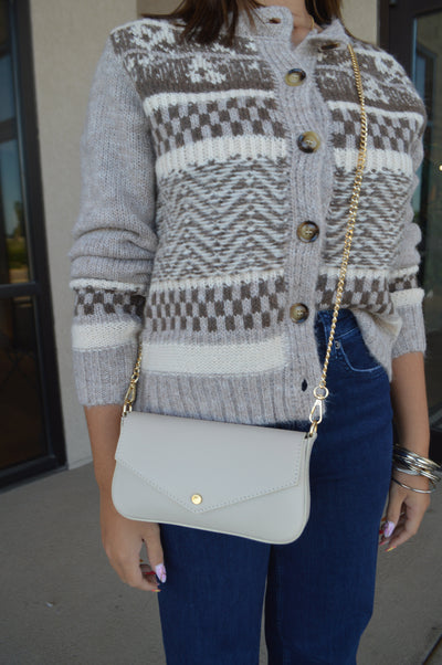 Rocky Patterned Cardigan