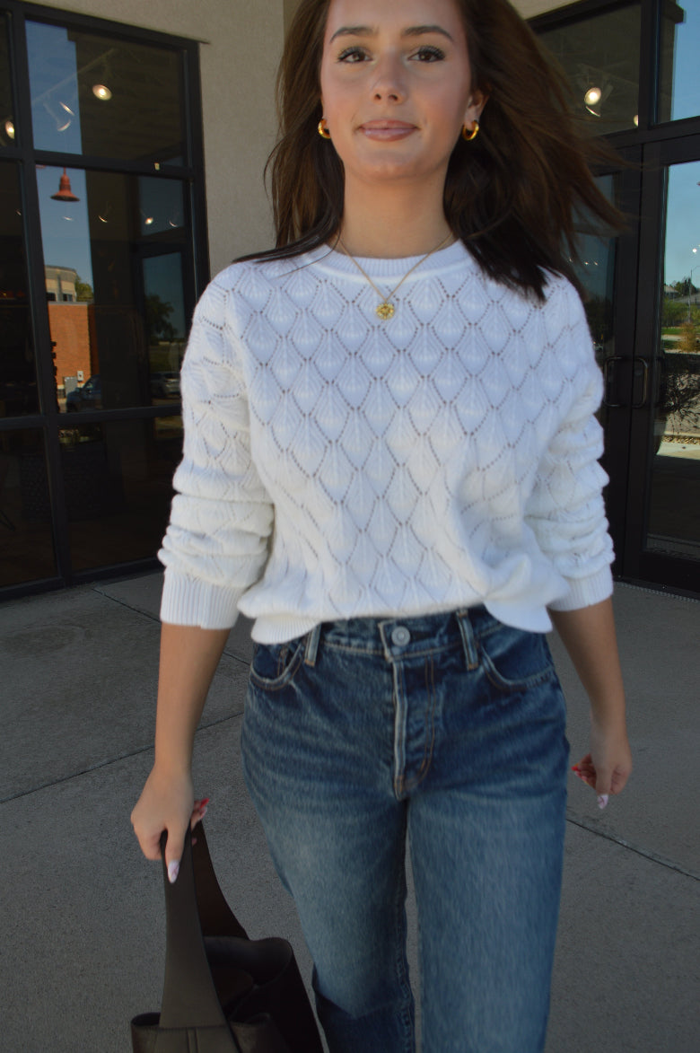 Merritt Textured Stitch Sweater