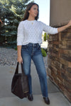 .Arden Faux Suede Tote