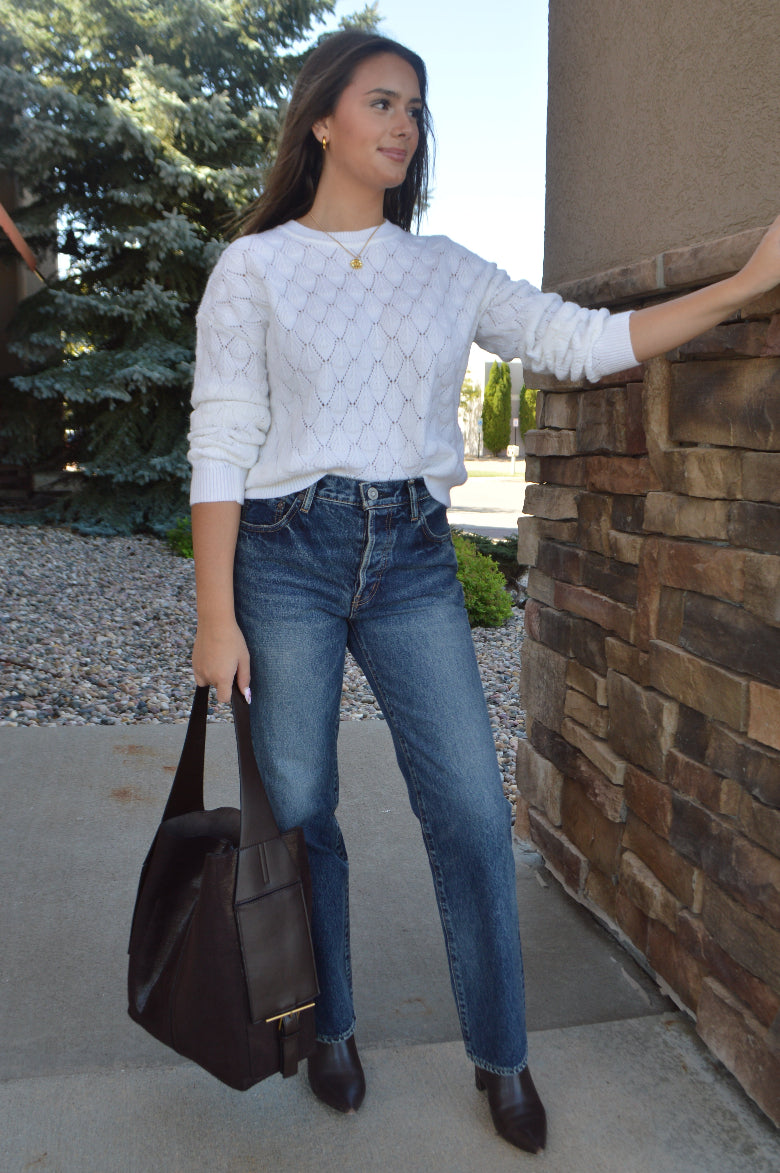 Merritt Textured Stitch Sweater