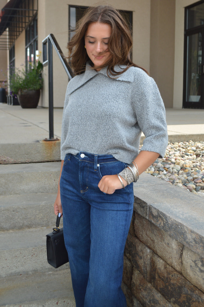 Sloane Collared Sweater