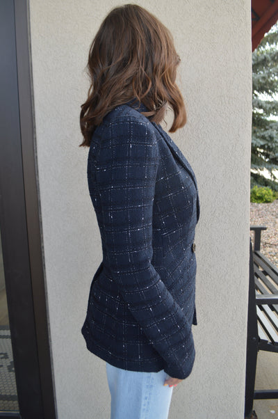 Veronica Beard Rickie Dickey Tweed Jacket