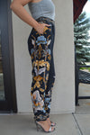 Farm Rio Black Garden Pants