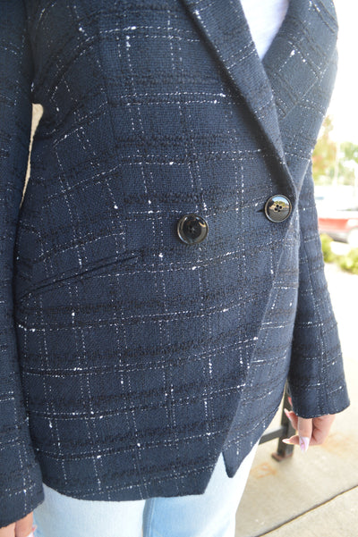 Veronica Beard Rickie Dickey Tweed Jacket