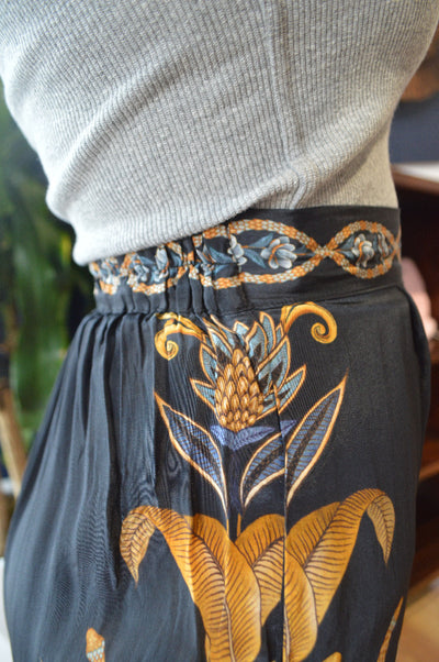 Farm Rio Black Garden Pants