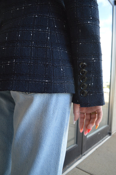 Veronica Beard Rickie Dickey Tweed Jacket