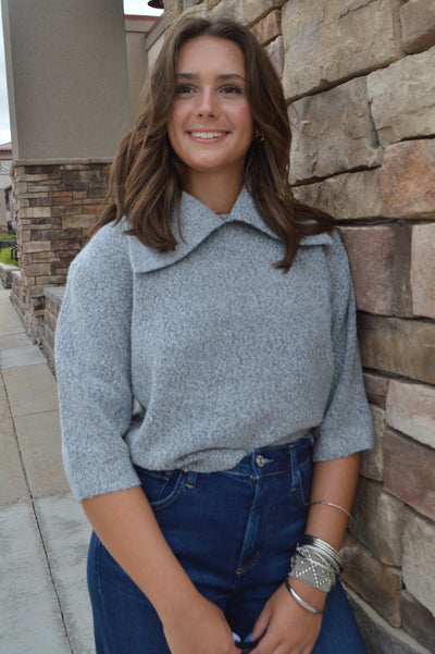 Sloane Collared Sweater