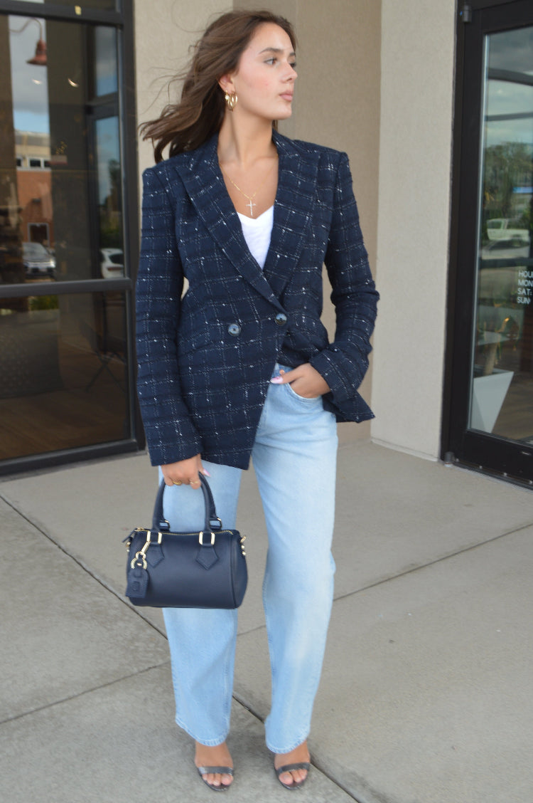 Veronica Beard Rickie Dickey Tweed Jacket