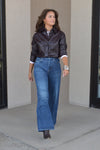 Parker Faux Leather Jacket