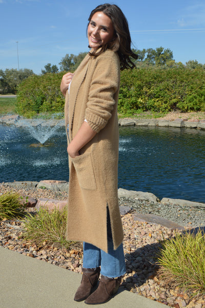 Maggie Fuzzy Cardigan