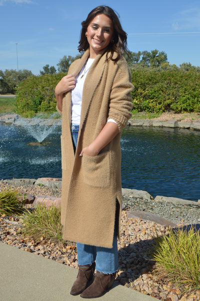 Maggie Fuzzy Cardigan