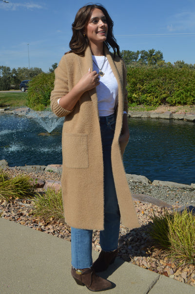 Maggie Fuzzy Cardigan