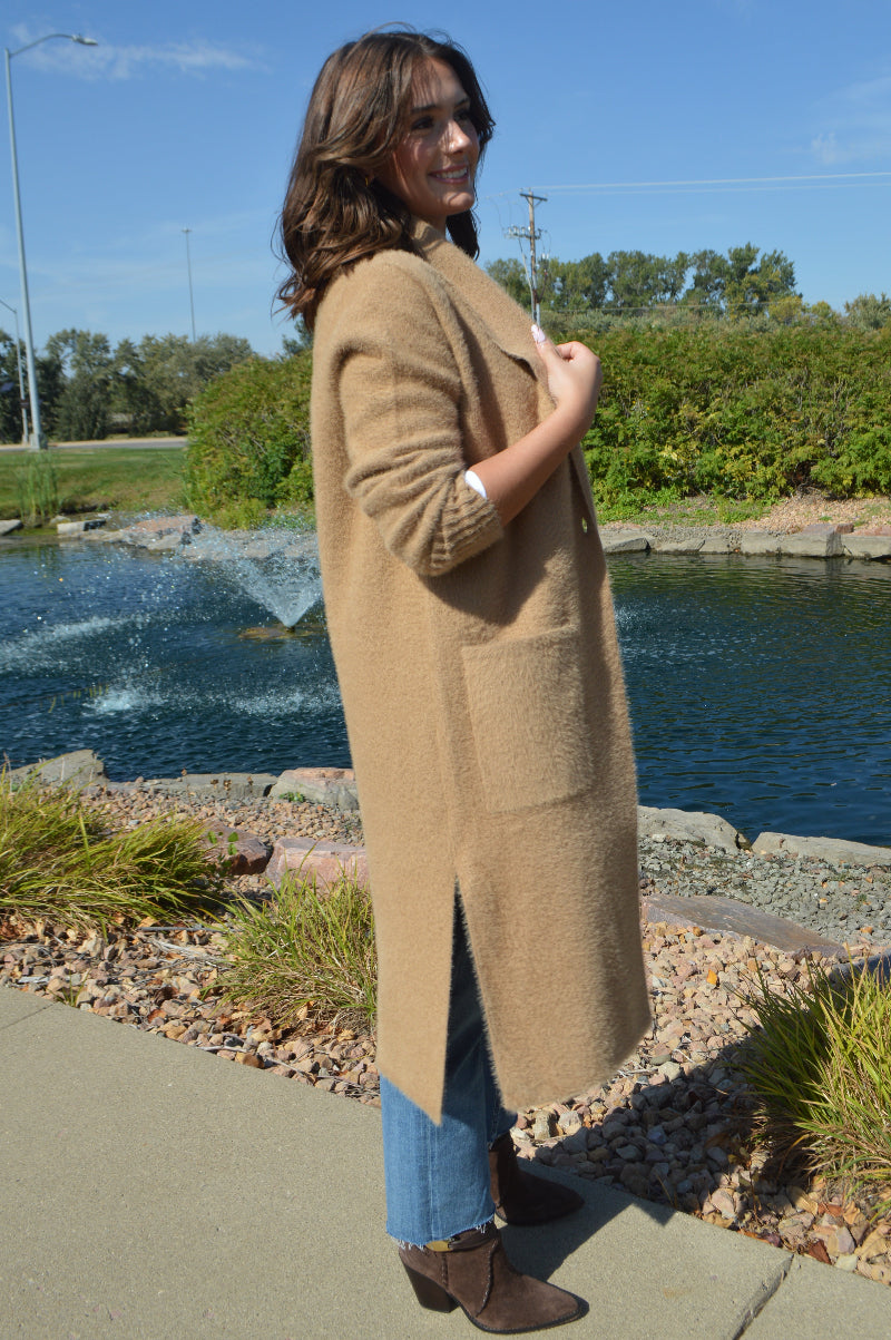 Maggie Fuzzy Cardigan
