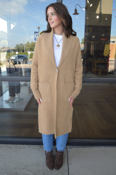Maggie Fuzzy Cardigan