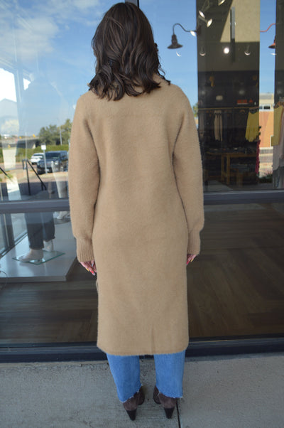 Maggie Fuzzy Cardigan