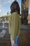 Wren Fuzzy Waist Length Cardigan