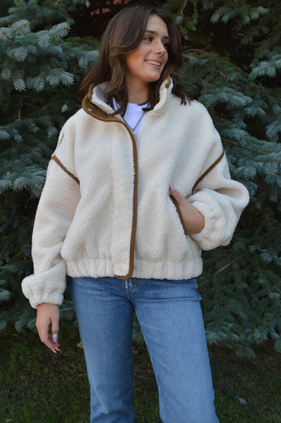 Katie Sherpa Jacket