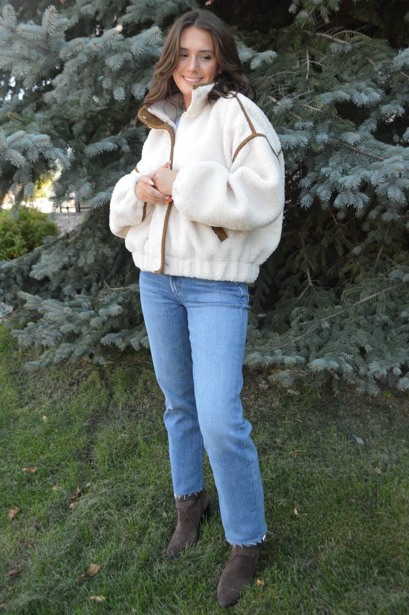 Katie Sherpa Jacket