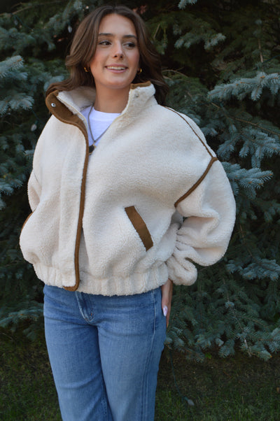 Katie Sherpa Jacket
