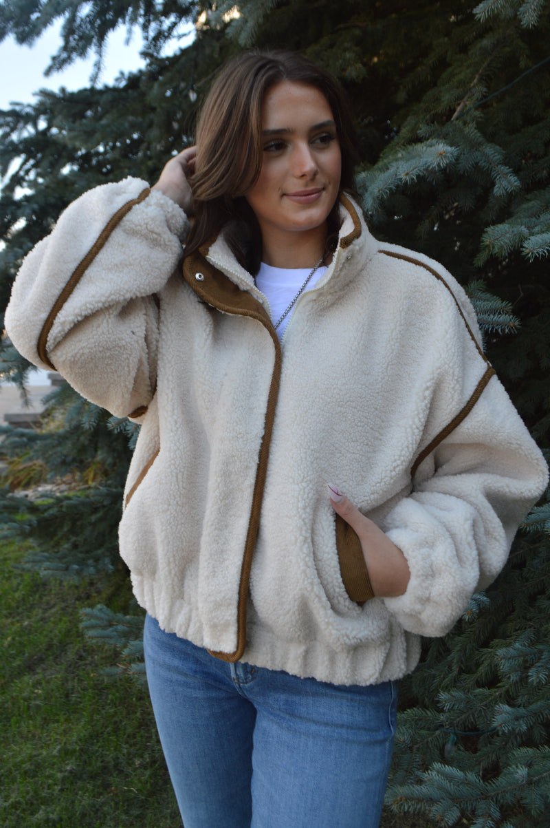 Katie Sherpa Jacket