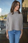 Bristol High Neck Textured Sweater