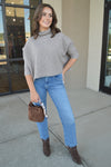 Bristol High Neck Textured Sweater