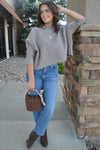 Bristol High Neck Textured Sweater