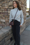 Dani Soft Mock Neck Sweater