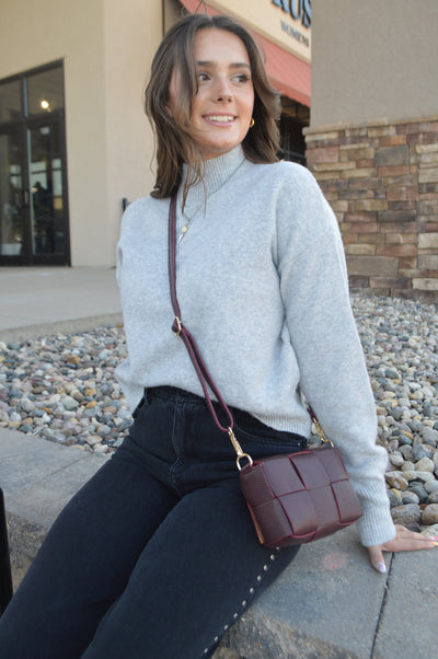 Dani Soft Mock Neck Sweater