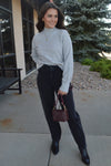 Dani Soft Mock Neck Sweater