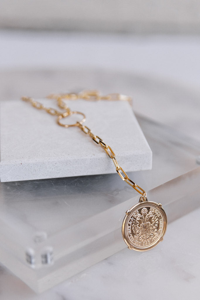 Spence Coin Necklace