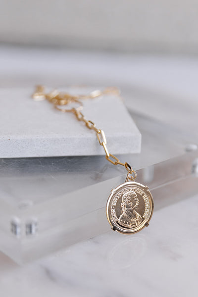 Spence Coin Necklace