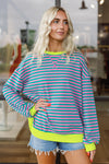 Tessa Striped Sweatshirt