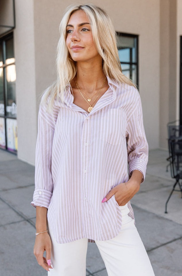 Citizens of Humanity Kayla Shirt, Stripe