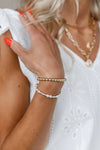 Lola Beaded Bracelet, Gold