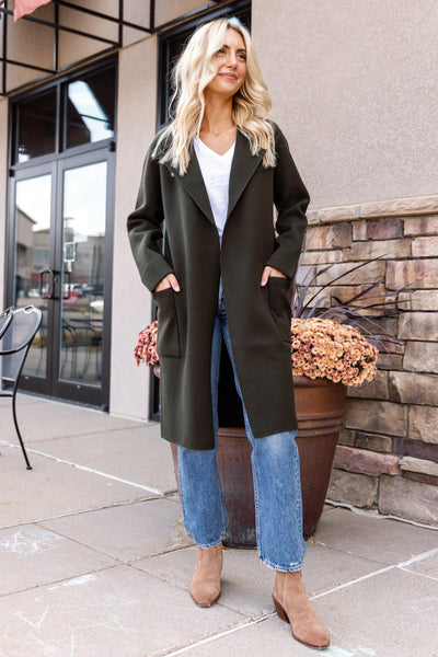 Celeste Cardi-Coat, Olive