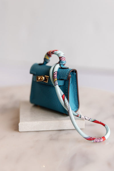 .Handbag Charm, Blue