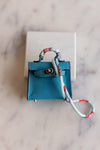 .Handbag Charm, Blue