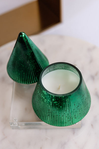 Mercury Tree Candle, Green Cypress & Fir