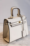 Janie Hand Bag, Ivory