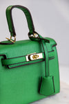 Janie Hand Bag, Kelly Green