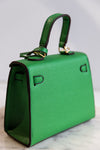 .Janie Hand Bag, Kelly Green