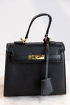 Janie Hand Bag, Black