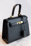 Janie Hand Bag, Black