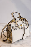 .Janie Hand Bag, Ivory