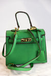 Janie Hand Bag, Kelly Green