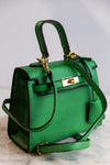 Janie Hand Bag, Kelly Green